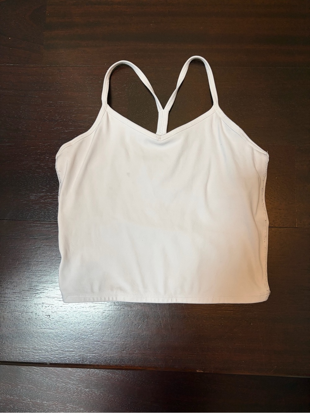 Athleta Girl white strappy tank top